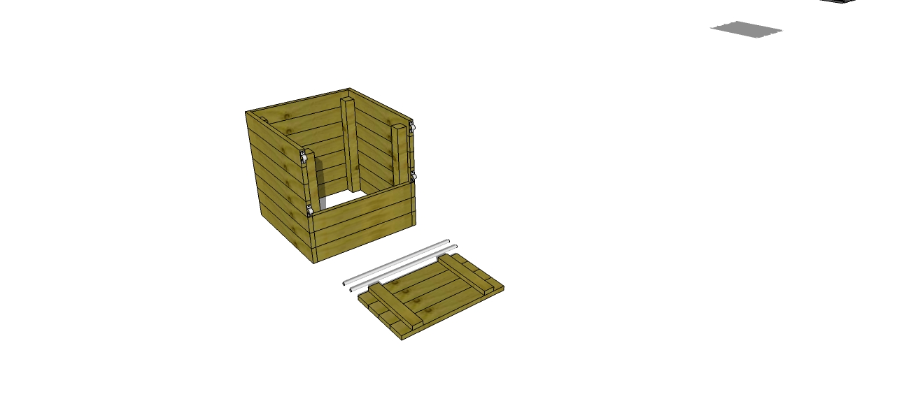 Wood Compost Bin Plans