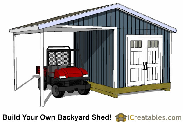 Shed Plans With Porch | Build Your Own Shed With A Porch