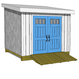 We have added Lean To Shed Plans!