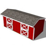 10x20 horse barn