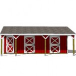 2 stall horse barn with tack room plans