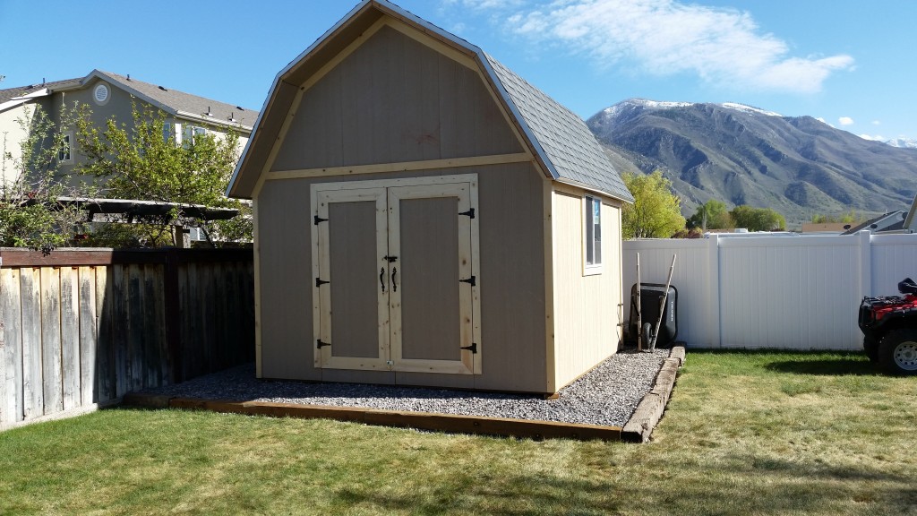 12x14-GB-gambrel-shed-completed-payson-ut