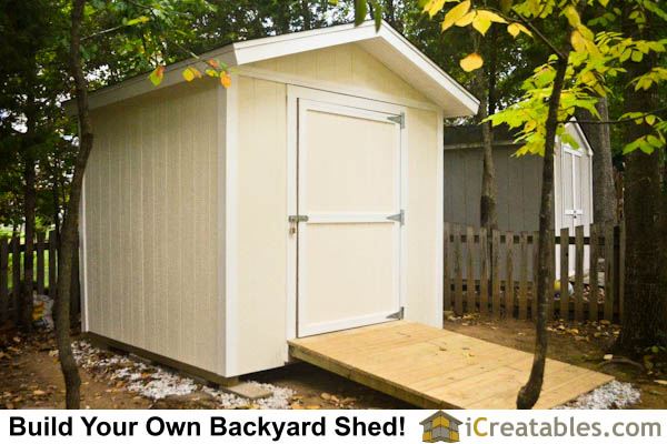 8×8 Backyard Shed Built In Leesburg Virginia