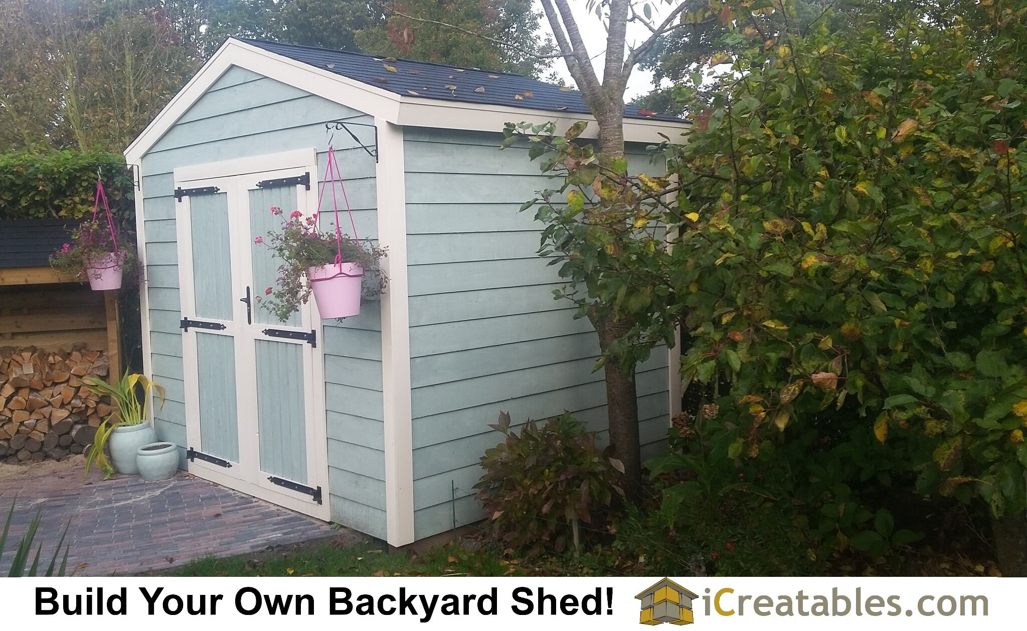 Metric Backyard Shed Plans Built in the Netherlands!