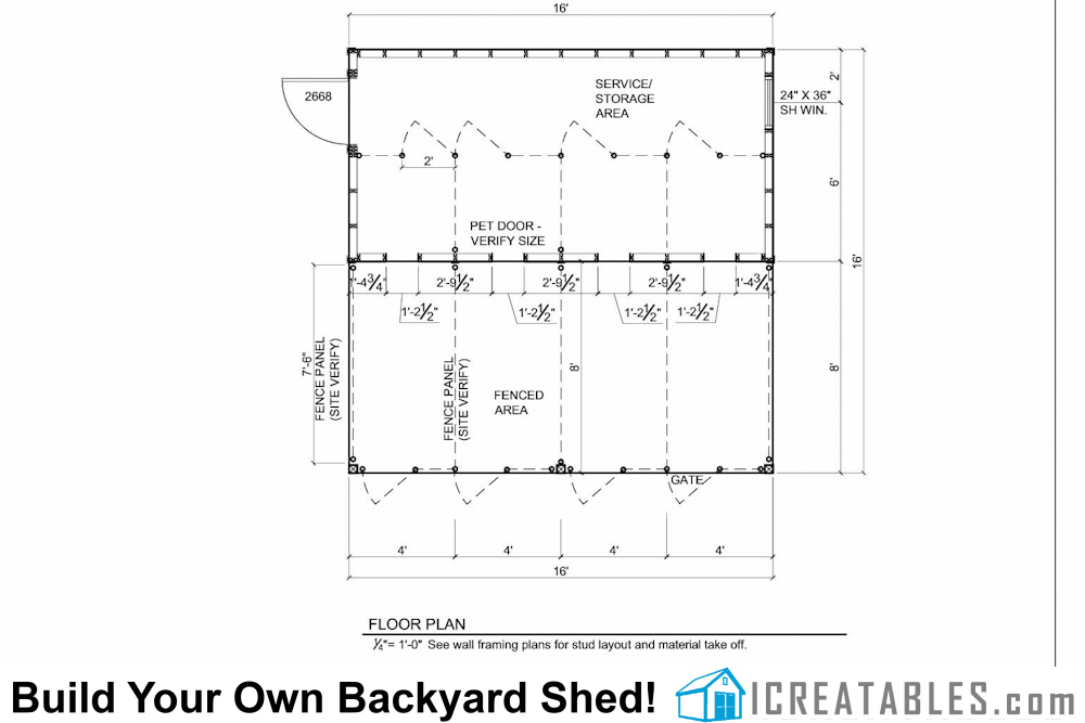 Dog kennel layout outlet plans