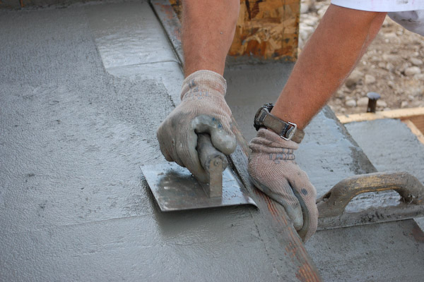 concrete steps edging