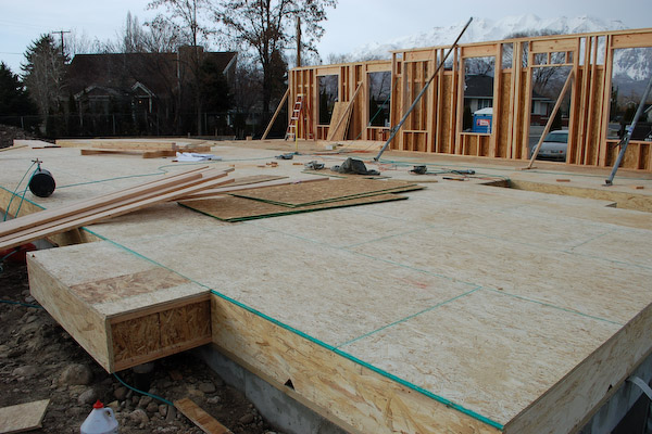 build floor sheeting