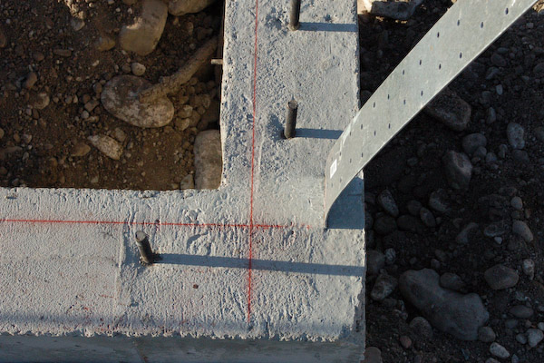 chalk line sill plate floor frame