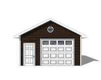 18x22 garage plans front elevation