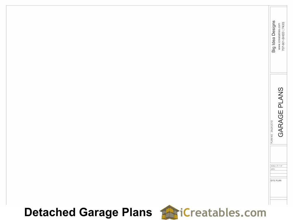 garage plans site plan