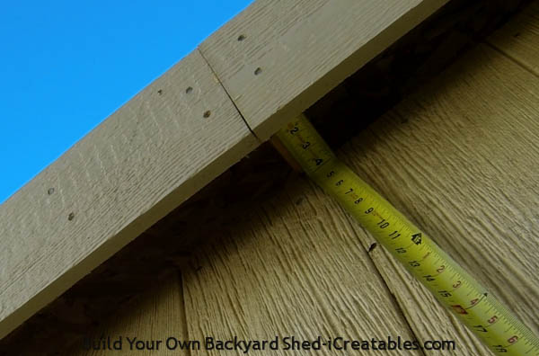 How to install exterior trim measuring soffit size