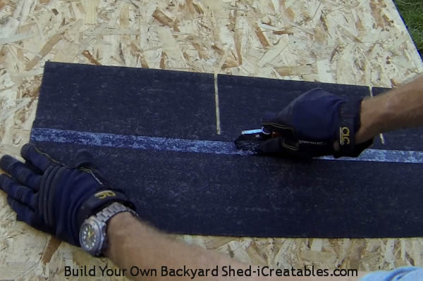 How to install asphalt shingles make starter strip from shingles