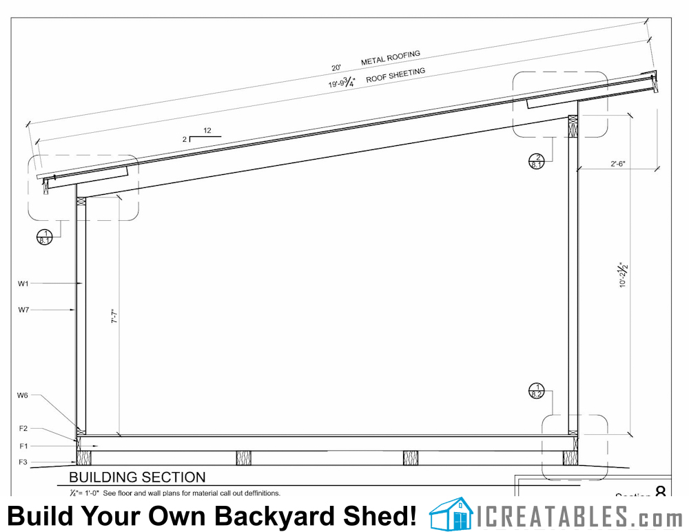 1624 modern shed end