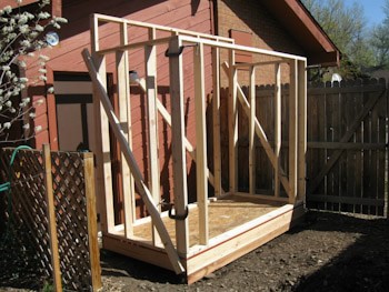 framing front wall