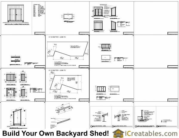 shed plans example