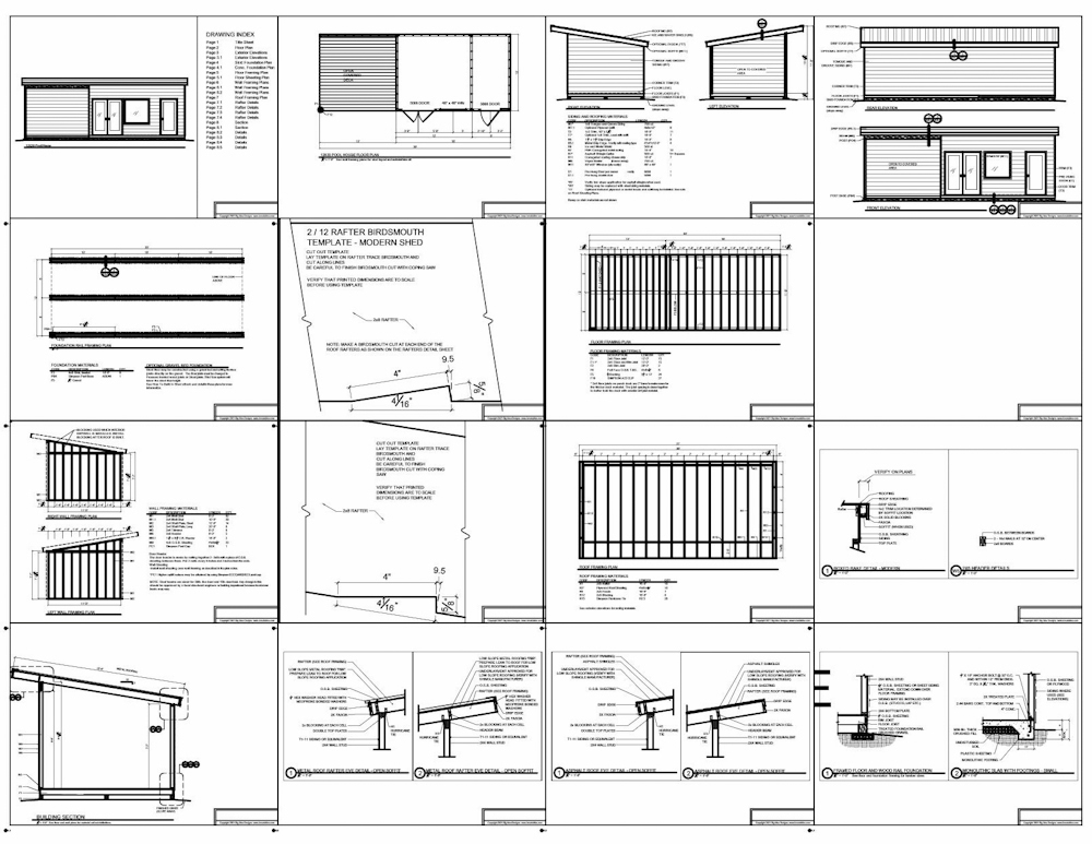 12x30 Pool House Plans example design